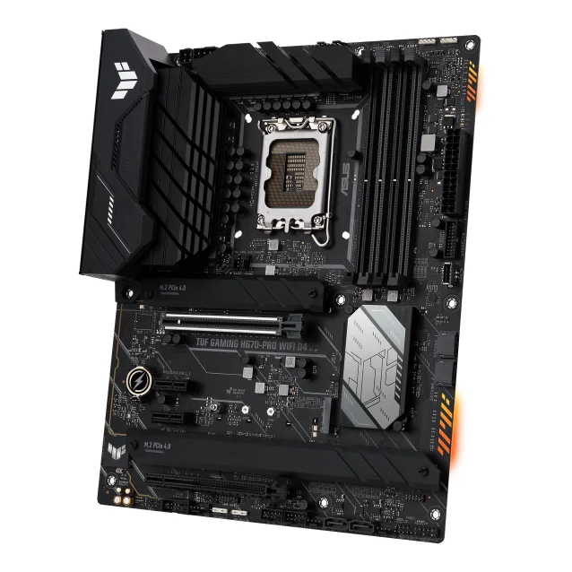 Scheda madre ASUS TUF GAMING H670-PRO WIFI D4 Intel H670 LGA 1700 ATX [90MB1900-M0EAY0]