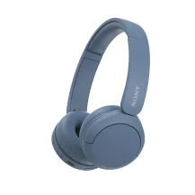 Cuffia con microfono Sony Cuffie Bluetooth wireless WH-CH520 - Durata della batteria fino a 50 ore ricarica rapida, stile on-ear Blu [WHCH520L.CE7]