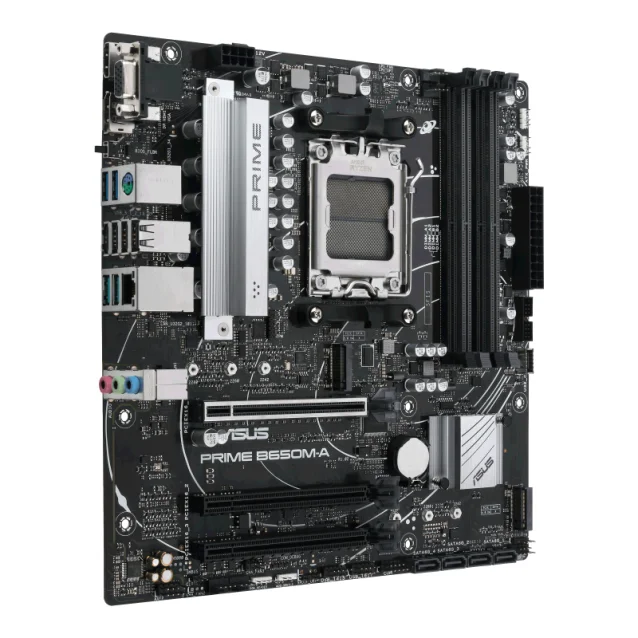 Scheda madre ASUS PRIME B650M-A AMD B650 Presa di corrente AM5 micro ATX [90MB1C10-M0EAY0]