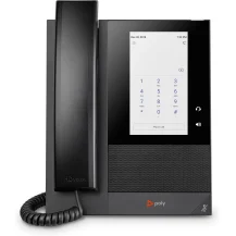 Telefono IP POLY multimediale aziendale CCX 400 per Microsoft Teams e abilitato PoE [848Z8AA#AC3]