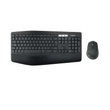 Logitech MK850 Performance tastiera Mouse incluso Universale RF senza fili + Bluetooth QWERTY Nordic Nero [920-008229]