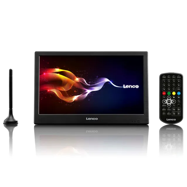 Lenco TFT-1038BK TV e monitor portatile Nero 25,4 cm (10
