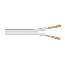 Microconnect AUDSPEAKER2-100C 100m Bianco cavo audio (Speaker cable, 100m, - 2x2,5mmÂ², white cable diameter 2 x 2,5 mmÂ² CCA cable: 2x50/0,25 mm, outer: 3,8*8,0 mm. Warranty: 300M) [AUDSPEAKER2-100C]