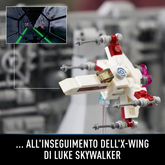 LEGO Star Wars Diorama Volo sulla trincea della Morte Nera [75329]