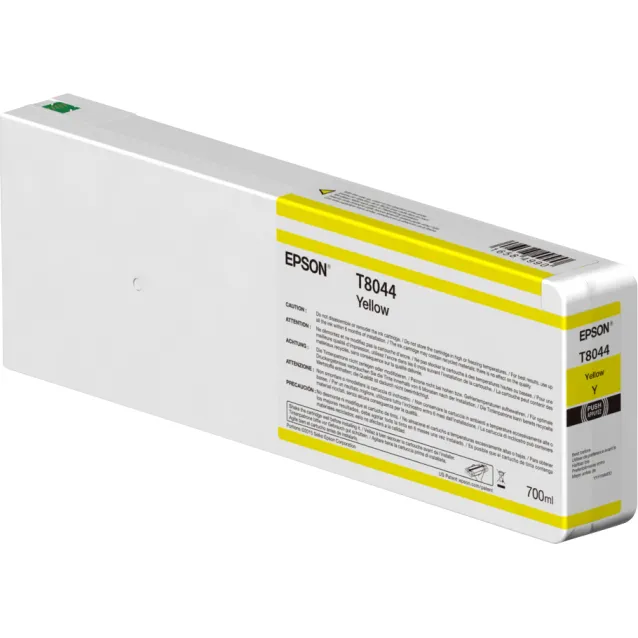 Cartuccia inchiostro Epson Singlepack Yellow T804400 UltraChrome HDX/HD 700ml (Singlepack Ink Cartridge 700ml) [C13T804400]