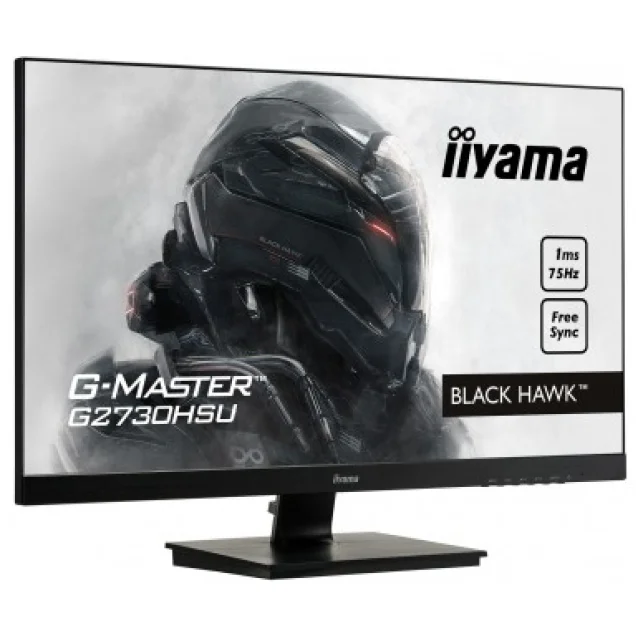 iiyama G-MASTER G2730HSU-B1 LED display 68,6 cm [27] 1920 x 1080 Pixel Full HD Nero (iiyama G-Master 27' Black Hawk Gaming Monitor) [G2730HSU-B1]