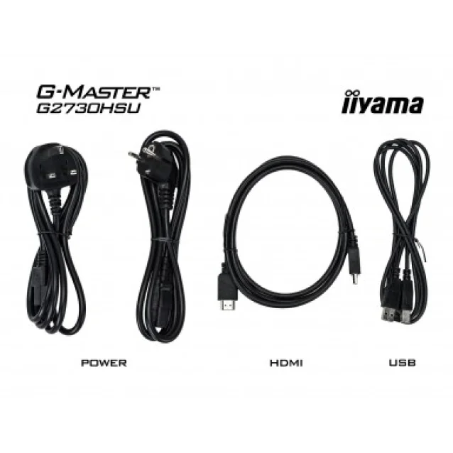 iiyama G-MASTER G2730HSU-B1 LED display 68,6 cm [27] 1920 x 1080 Pixel Full HD Nero (iiyama G-Master 27' Black Hawk Gaming Monitor) [G2730HSU-B1]