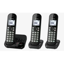 Panasonic KX-TGC 463GB Telefono DECT Identificatore di chiamata Nero [KX-TGC463GB]