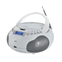 Radio CD New Majestic AH-265 DAB Digitale DAB, DAB+, FM Bianco Riproduzione MP3