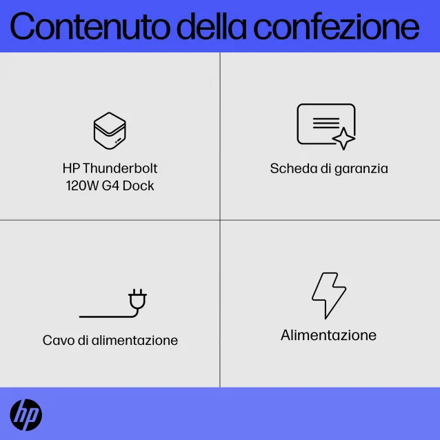 HP Dock Thunderbolt 120 W G4 (HP 120W 4xUSB/USB-C/TB/RJ-45/DP/HDMI/2xDP) [4J0A2AA#ABB]