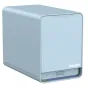 Server NAS QNAP QMiroPlus-201W Desktop Collegamento ethernet LAN Blu J4125 [QMIROPLUS-201W]