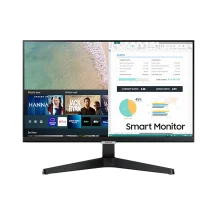 Samsung LS24AM506NU 61 cm [24] 1920 x 1080 Pixel Full HD Nero (Samsung LS24AM506NUXXU 24 INCH Smart Monitor with Hub for TV streaming and catch up apps) [LS24AM506NUXXU]