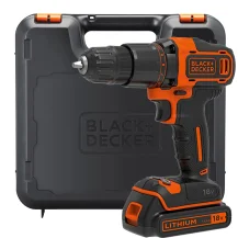 Black & Decker 18V LIT-ION 2 G HAMDRIL +BAT+BOX [BCD700S1K-GB]