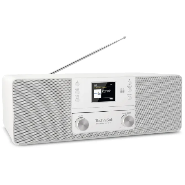TechniSat DIGITRADIO 370 CD IR Mini impianto audio domestico 10 W Bianco [0001/3949]