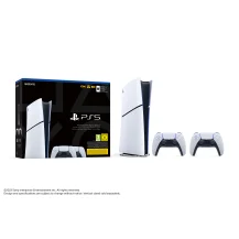 Console SONY PS5 825GB DIGITAL EDITION WHITE + 2 CONTROLLER DUALSENSE [1000042065]