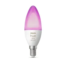 Philips by Signify Hue White and Color ambiance Ambiance Lampadina Smart LED, Attacco E14, Luce Bianca o Colorata, 4W [929002294204]