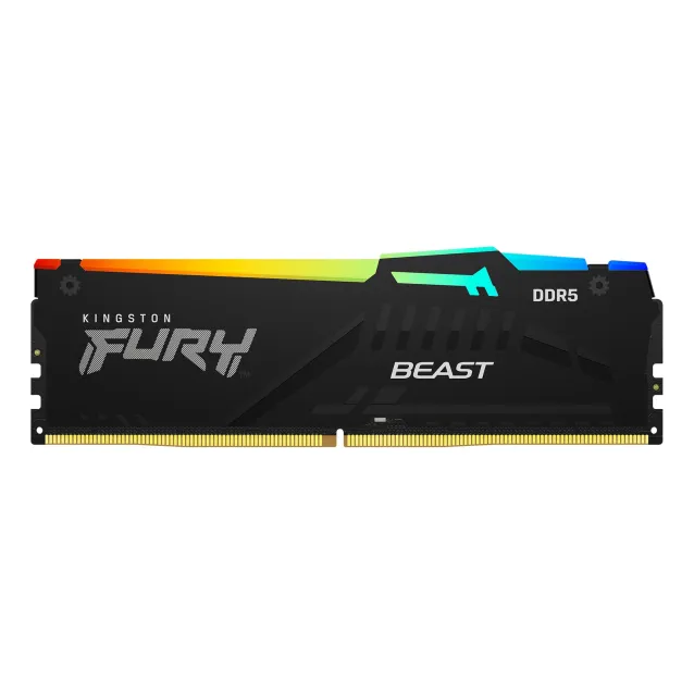 Memoria Kingston Technology FURY 16 GB 5600 MT/s DDR5 CL40 DIMM Beast RGB [KF556C40BBA-16]