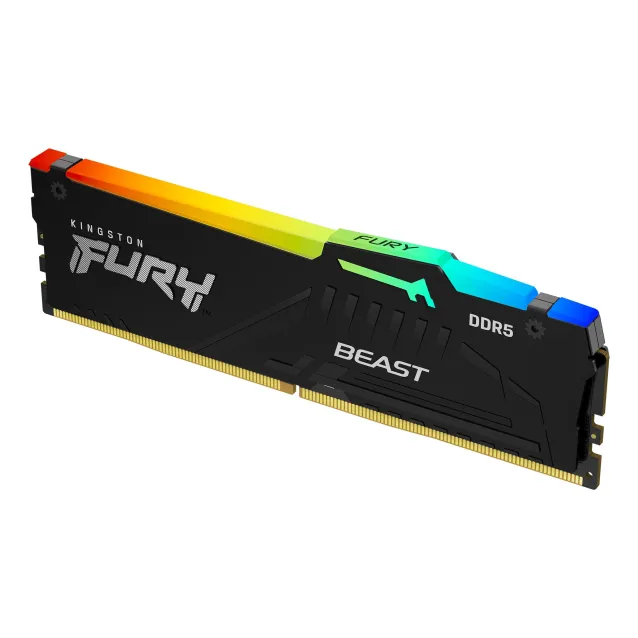 Memoria Kingston Technology FURY 16 GB 5600 MT/s DDR5 CL40 DIMM Beast RGB [KF556C40BBA-16]