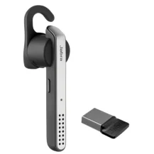 Cuffia con microfono Jabra Stealth UC MS Auricolare Wireless A clip, In-ear Musica e Chiamate Micro-USB Bluetooth Nero [5578-230-309]