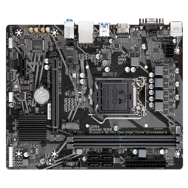 Gigabyte H510M H V2 scheda madre Intel H510 Express LGA 1200 (Socket H5) micro ATX [H510M 1.0]