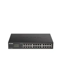 D-Link DGS-1100-24V2 network switch Managed L2 Gigabit Ethernet (10/100/1000) 1U Black
