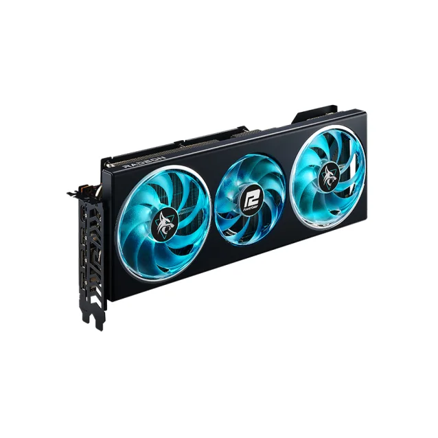 Scheda video PowerColor Hellhound RX 7700 XT 12G-L/OC AMD Radeon 12 GB GDDR6 [RX7700XT 12G-L/OC]