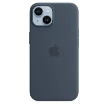 Custodia per smartphone Apple MagSafe in silicone iPhone 14 Pro - Blu tempesta [MPRV3ZM/A]