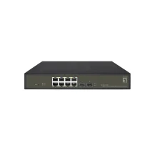 LevelOne GES-2110P switch di rete Gestito L2 Gigabit Ethernet (10/100/1000) Supporto Power over (PoE) Nero [GES-2110P]