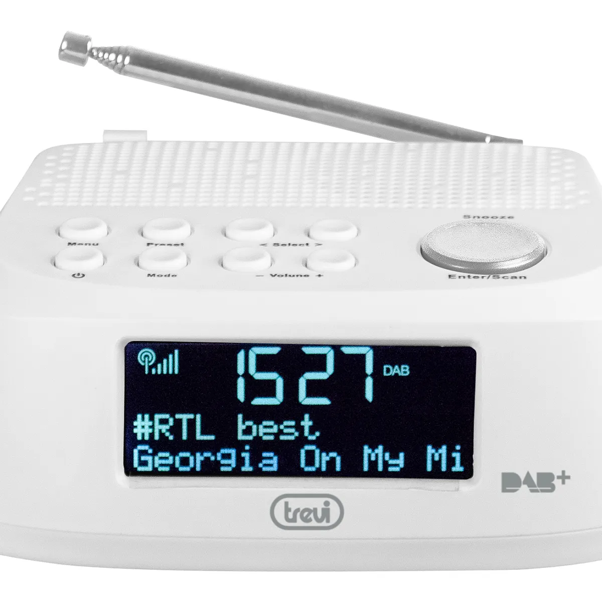 Trevi - Radio Portatile con Ricevitore Digitale DAB/DAB+ FM RDS DAB 7F96 R