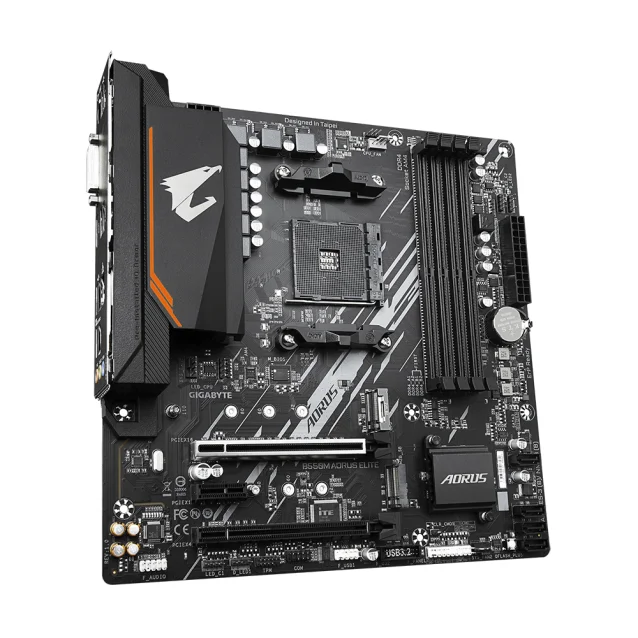 Scheda madre Gigabyte B550M AORUS ELITE AMD B550 Socket AM4 micro ATX [B550M ELITE]