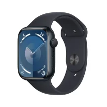Smartwatch Apple Watch Series 9 GPS Cassa 45mm in Alluminio Mezzanotte con Cinturino Sport - M/L [MR9A3QL/A]