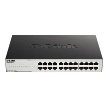 Switch di rete D-Link GO-SW-24G Non gestito L2 Gigabit Ethernet (10/100/1000) 1U Nero [GO-SW-24G/E]