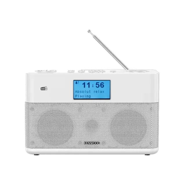 Kenwood CR-ST50DAB-W radio Portatile Analogico e digitale Bianco [CRST50DABWH]