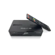 i-CAN S490 set-top box TV Cavo, Ethernet (RJ-45), Satellite HD Nero [S490]