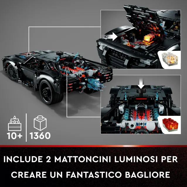LEGO Technic BATMOBILE DI BATMAN [42127]