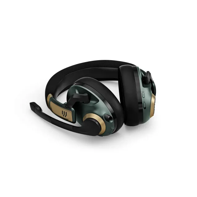 Cuffia con microfono EPOS H3PRO Hybrid Green Auricolare Wireless A Padiglione Giocare Bluetooth Nero, Oro, Verde [1000894]