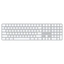 Apple Magic tastiera USB + Bluetooth Inglese US Alluminio, Bianco [MK2C3LB/A]