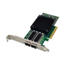 Digitus Scheda di rete 25 Gigabit Ethernet a 2 porte, SFP28, PCI Express, chipset Mellanox [DN-10180]