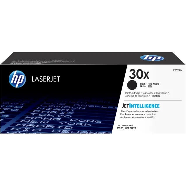 HP Cartuccia toner nero originale ad alta capacità LaserJet 30X [CF230X]