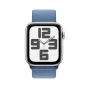 Smartwatch Apple Watch SE OLED 44 mm Digitale 368 x 448 Pixel Touch screen 4G Argento Wi-Fi GPS [satellitare] (WATCH SI AL WB SL CEL) [MRHM3QA/A]