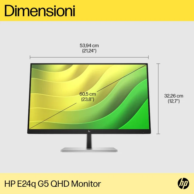 HP E24q G5 Monitor PC 60,5 cm (23.8