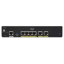 Cisco C927-4P router cablato Gigabit Ethernet Nero (Cisco 927 VDSL2 ADSL2+ over POTs and 1GE SFP Sec Router) [C927-4P]