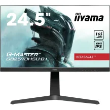 iiyama G-MASTER GB2570HSU-B1 Monitor PC 62,2 cm [24.5] 1920 x 1080 Pixel Full HD LED Nero (iiyama G-Master 25' Fast IPS 0.5ms MPRT 165Hz Refresh Gaming with Height Adjust Stand) [GB2570HSU-B1]