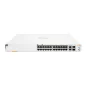 Switch di rete Aruba Instant On 1960 24G 20p Class4 4p Class6 PoE 2XGT 2SFP+ 370W Gestito L2+ Gigabit Ethernet (10/100/1000) Supporto Power over (PoE) 1U Bianco [JL807A]