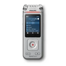 Philips Voice Tracer DVT4110/00 dittafono Flash card Cromo, Argento [DVT_4110]