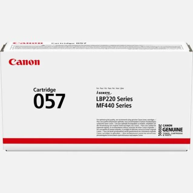 Canon 057 cartuccia toner 1 pz Originale Nero [3009C002]