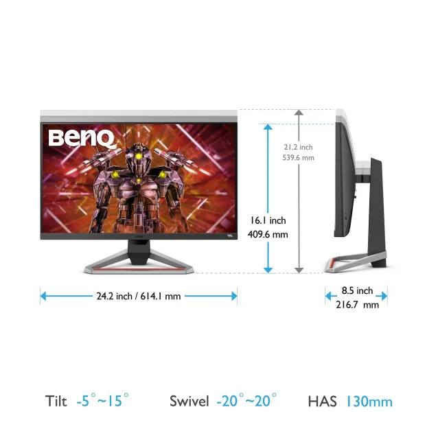 BenQ 9H.LKTLA.TBE Monitor PC 68,6 cm (27