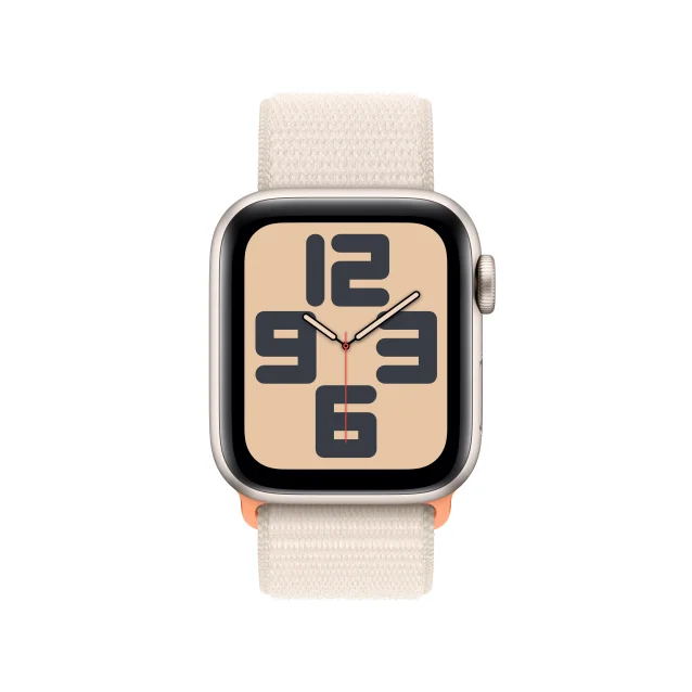 Smartwatch Apple Watch SE OLED 40 mm Digitale 324 x 394 Pixel Touch screen Beige Wi-Fi GPS (satellitare) [MR9W3QF/A]