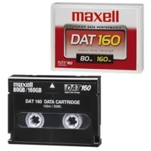 Cassetta vergine Maxell DAT-160 Data Cartridge Nastro dati vuoto 80 GB DDS 8 mm (Maxell DAT160 160GB Cartridge) [22847100]