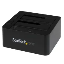 StarTech.com Docking Station USB 3.0 per doppio Hard Disk SATA / eSATA SSD da 2,5
